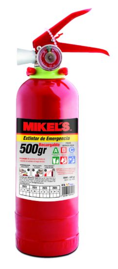 Imagen de Extintor de emergencia recargable (500 grs) EE-500