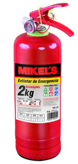 Imagen de Extintor de emergencia recargable (2 kgs) EE-2