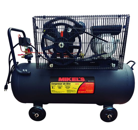 Imagen de Compresor de aire 3 HP con banda (100 lts) CA-3HP100