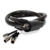 Imagen de Cable candado flexible con llaves (90 cms) C-1690